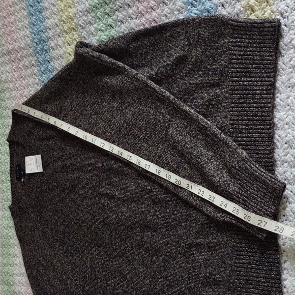 NWT J. Crew Factory Large Marled Lambswool Blend Crew Neck Sweater - Picture 9 of 12